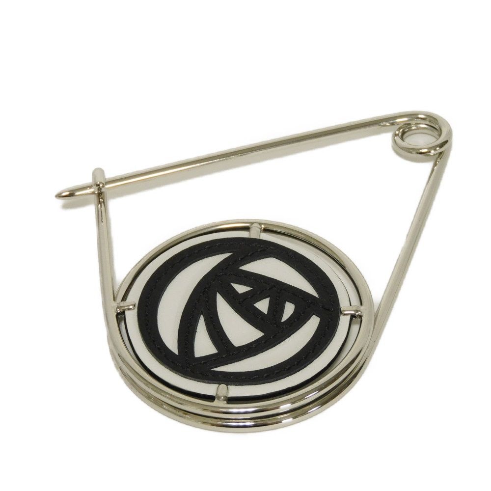 【中古】 ブローチ バラ 薔薇 ブラック シルバー 未使用 ローズ メカノ ピン マッキントッシュ 111.19.043