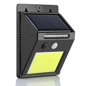 センサーライト ソーラーライト 人感センサー 48LED IP65防水 防犯ライト 自動点灯