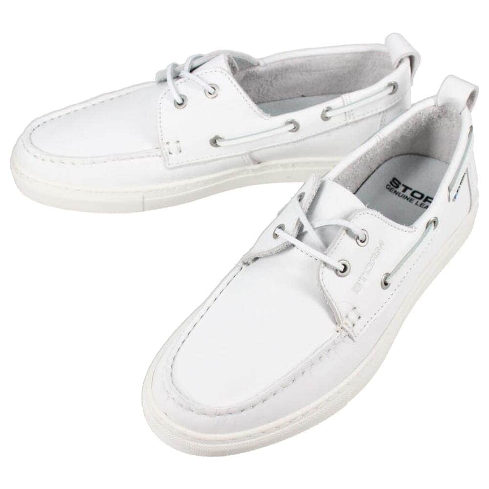 正規品　STORM スニーカー デッキシューズ KEST B2385 ANIL WHT ホワイト