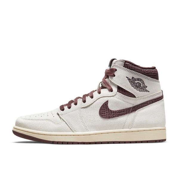 ア マ マニエールエアジョーダン1 レトロハイ 30cm A Ma ManireNike Air Jordan1 RETRO High OG SailBurgundyCrush DO709