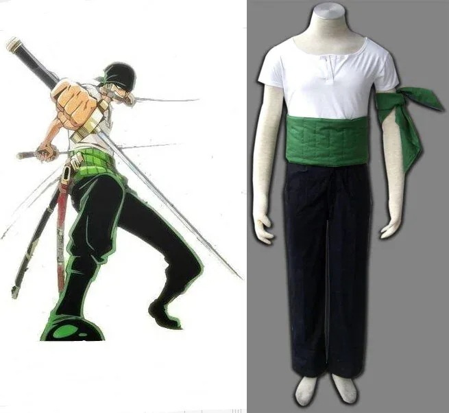 ONE PIECE ワンピース ロロノアゾロ風 コスプレ衣装 ハロウィン コスチューム 変装 仮装期間限定30％