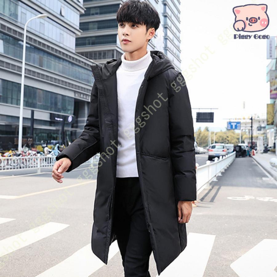 冬の特恵ダウンコート ロングコート メンズ フード付き アウター ロングコート 冬 暖かい 防風 ブルゾン アウトドア 冬 大きいサイズ 中綿 防寒 冬服 かっこいい
