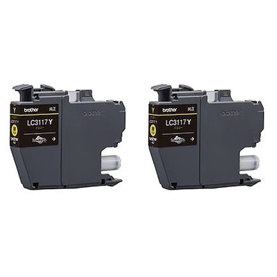 他サイト： メール便発送 純正 インクカートリッジ イエロー LC3117Yの商品画像