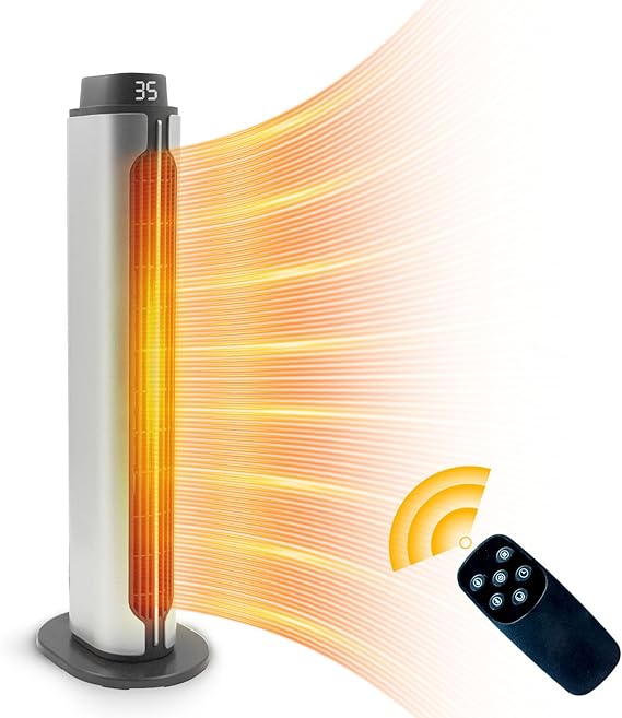 セラミックヒーター 【電気ストーブ ECO省エネ 人気】 ヒーター 暖房器具 2s速暖 冷暖兼用 小型 DC 100自動首振り キャリーハンドル 静音 8-15畳 電気ファンヒーター 1200W/8