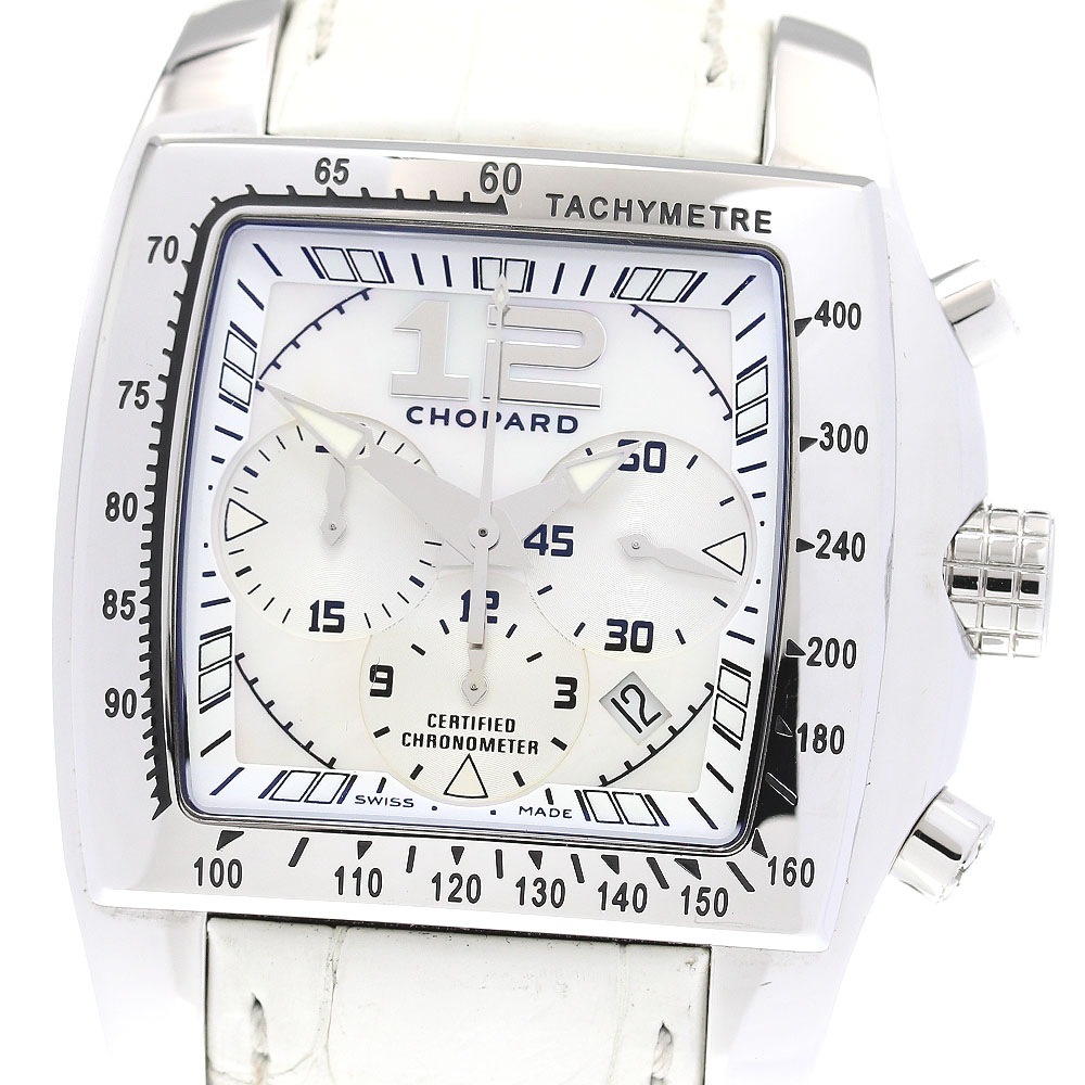 ショパール Chopard 8961 ミリア タイクーン クロノグラフ 自動巻き メンズ _834510【中古】