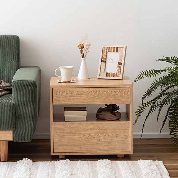 TAP-430NA ナチュラル サイドチェスト メーカー直送 8,914円