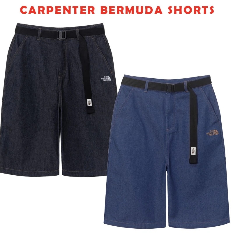韓国正規品保証 関税負担なし NS6NQ50J CARPENTER BERMUDA SHORTS デイリー 基本 着装 男子 女子 人気 韓国 ファッション 男女共用 アウトドア