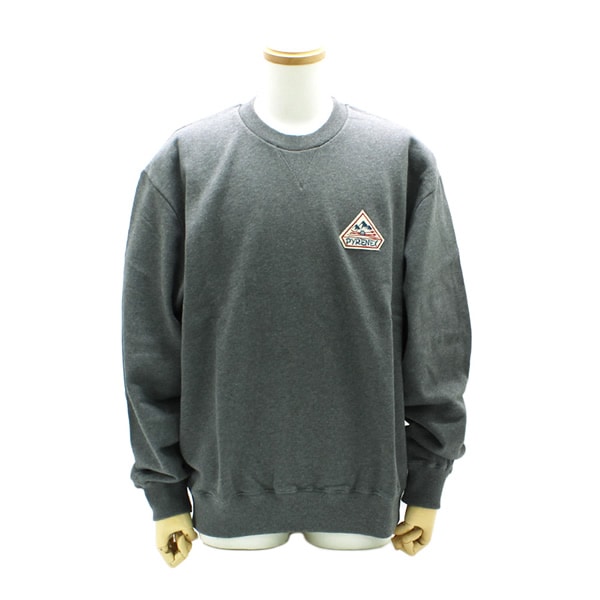 カットソー HUS017 ARDESIA MARL GREY P0081 トレーナー スウェット グレー PHASE BRUSHED メンズ レディース ユニセックス