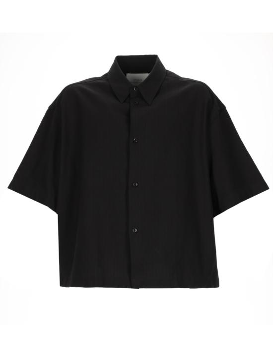 STUDIO NICHOLSON Men Long Tops SANKOSNM 1267 BLACK