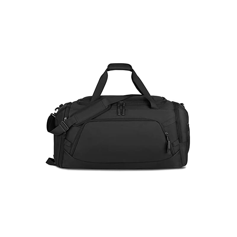 ボストンバッグ メンズ 大容量 40L スポーツバッグ 修学旅行 YKKファスナー ジムバッグ 撥水加工 ダッフルバッグ シューズ収納 乾湿分離 3way 出張 ブラック