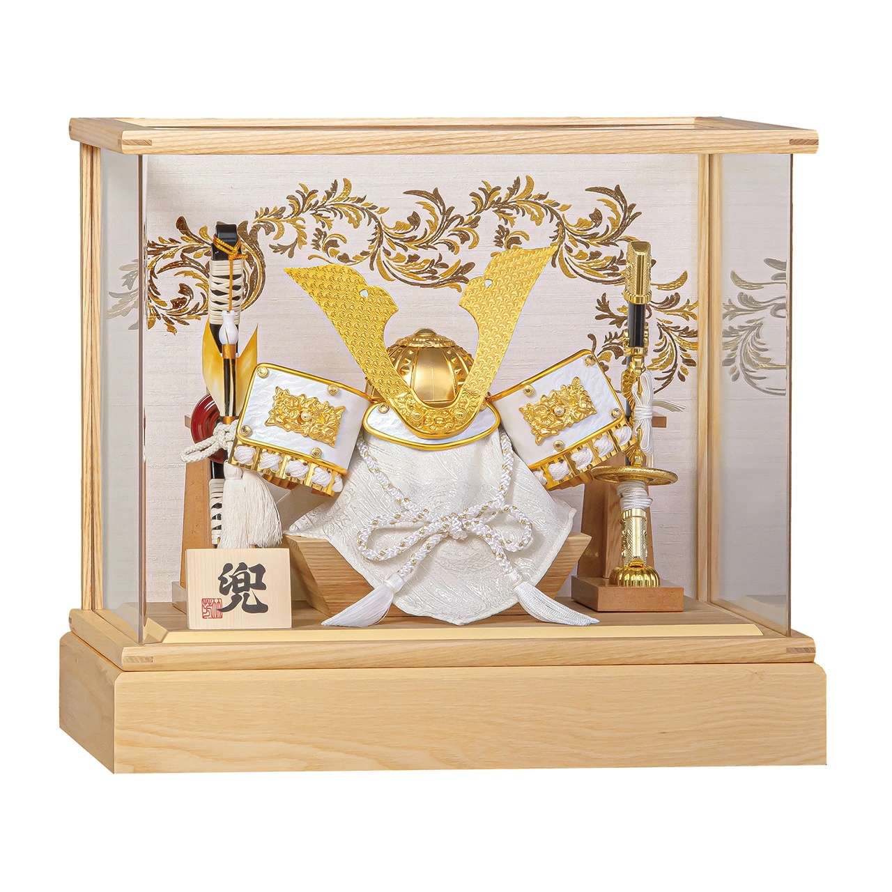 五月人形 コンパクト 5月人形 兜 鎧兜 2025年 手作り 初節句 送料無料 ミニ アクリル ケース 新作 秀光 限定品 目玉商品 カッコイイ 買得 お得 人気 ランキング P93218