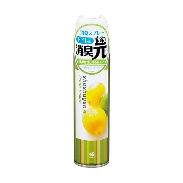 （まとめ）小林製薬 トイレの消臭元スプレー レモン 1本(×20セット)