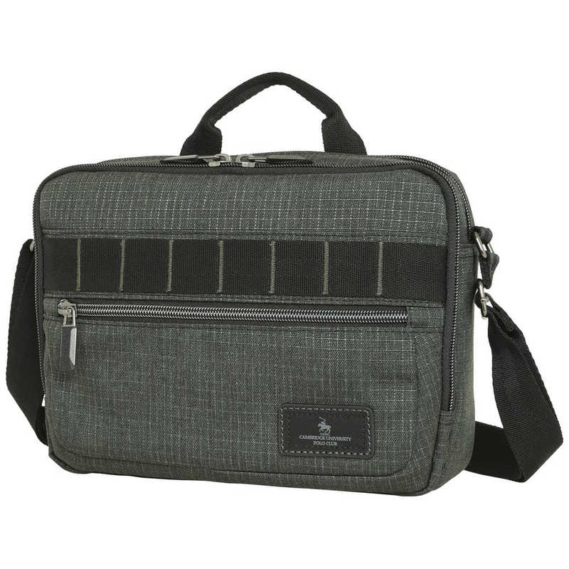 CUPC　ショルダーバッグ CAMBRIDGE UNIVERSITY POLO CULB(ケンブリッジユニバーシティ ポロクラブ) ブラック　PO-5405-BK