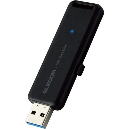 エレコム ESD-EMB0250GBK 外付けSSD 250GB USB3.2 ブラック ESDEMB0250GBK内蔵SSD
