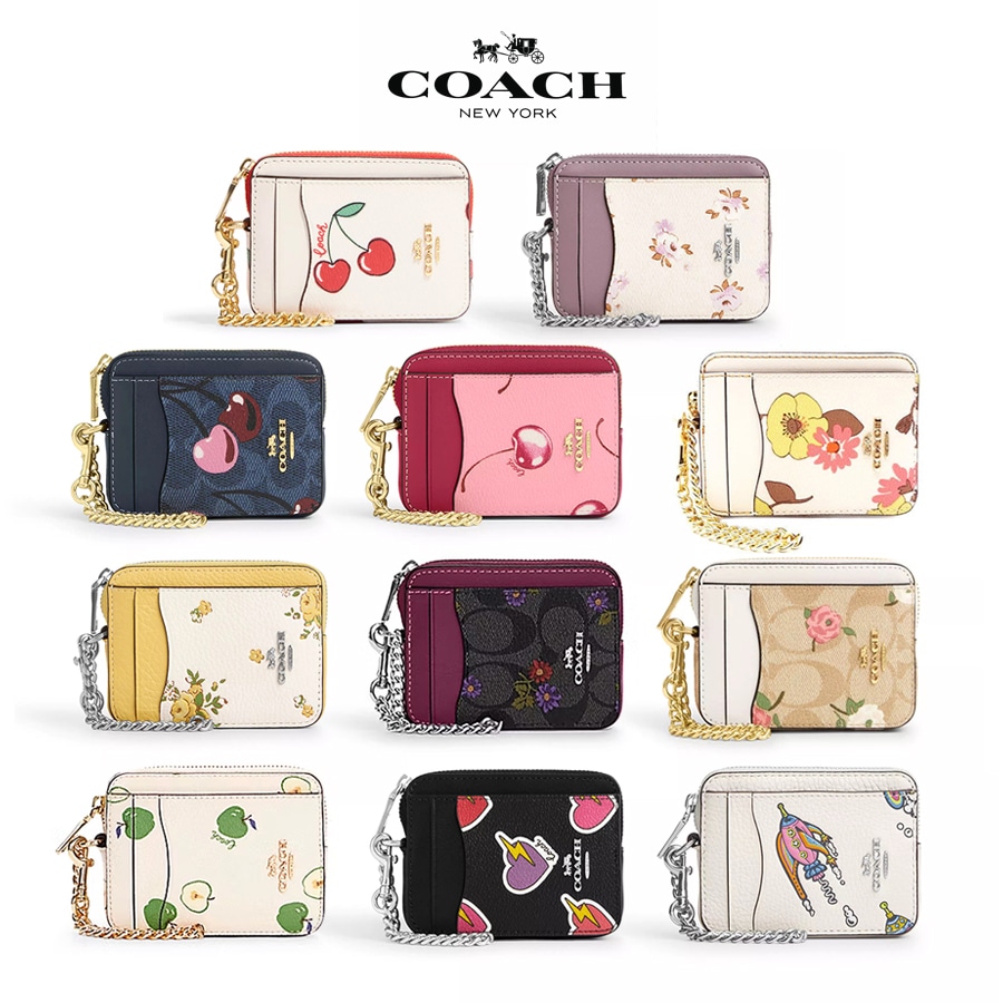 財布 ジップ カード ケース プリントC6304 CAU43 CAU44 CF409 CH650 CM991 CR832 CR971 CW453 CW889 CZ468 レディース