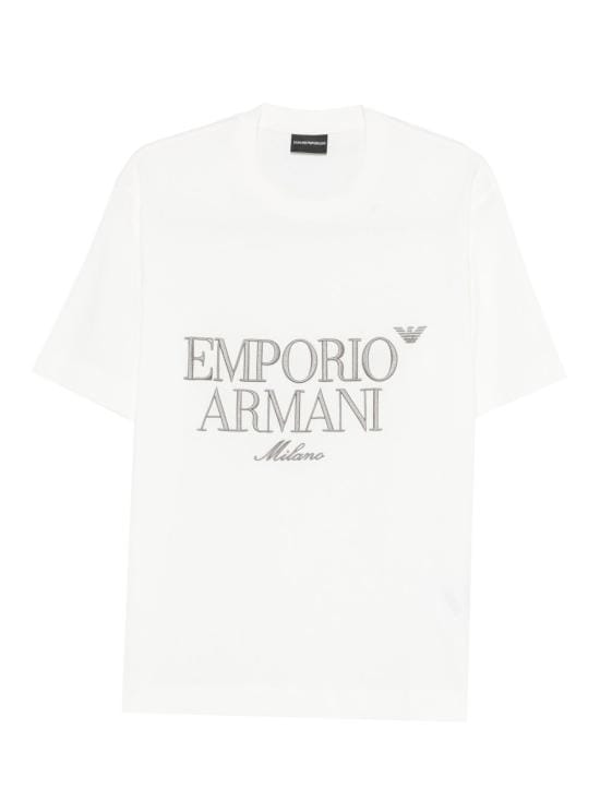 EMPORIO ARMANI Men T-Shirts EM005359 AF13715U0003 Bianco
