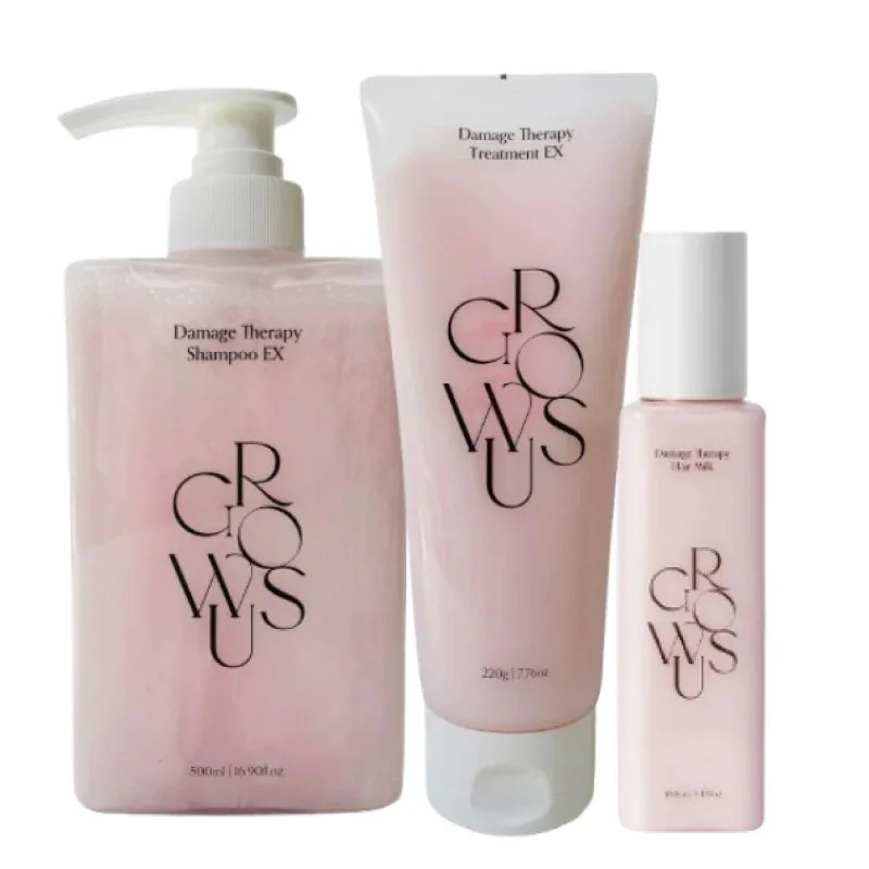ダメージセラピー 3点セット(シャンプーEX 500ml+トリートメント220g+ヘアミルク160ml)