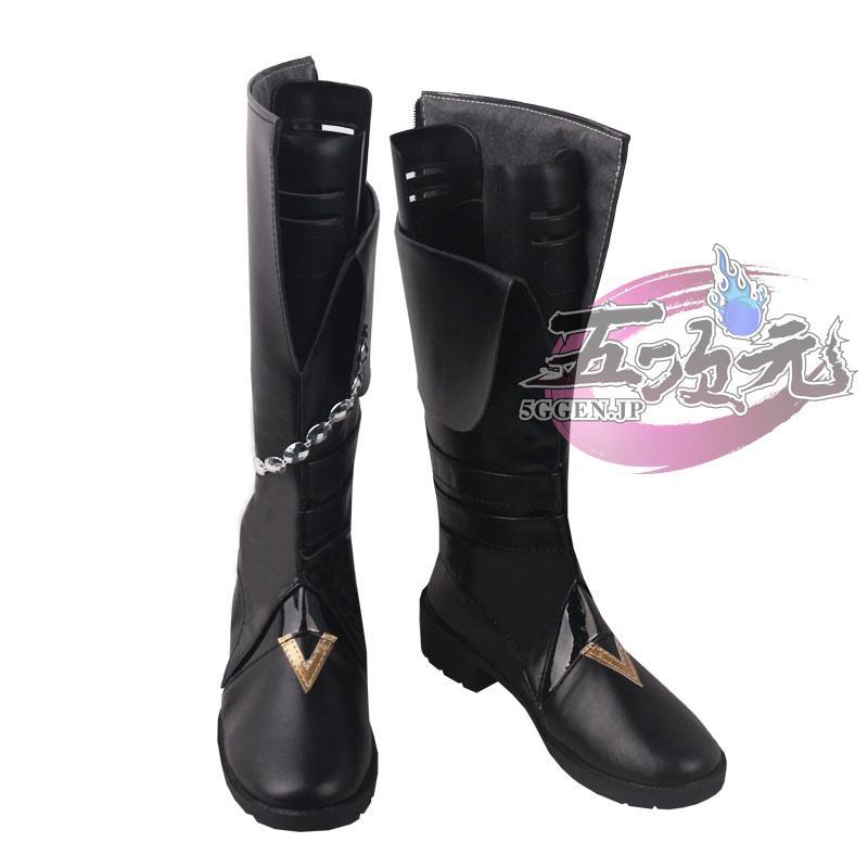 ハロウィン 　原神　コスプレ　タルタリヤ　靴　ブーツ