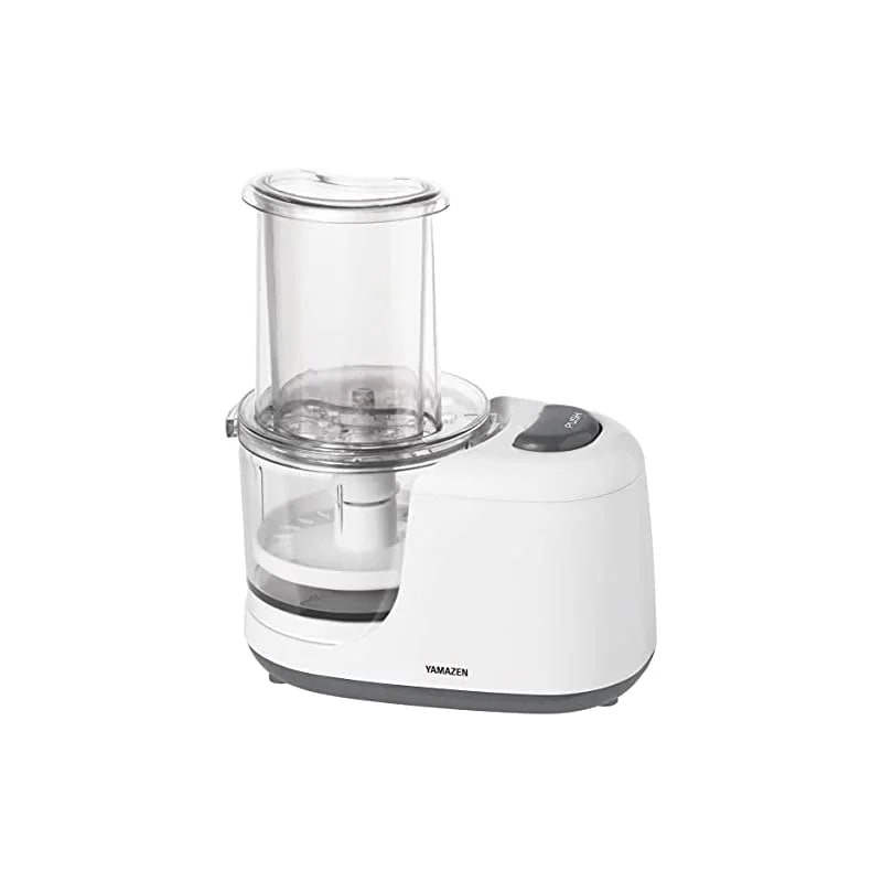 【即納】[山善] 電動おろし器 1秒でおろせる おろしの達人 350mL 汁きりプレート付き