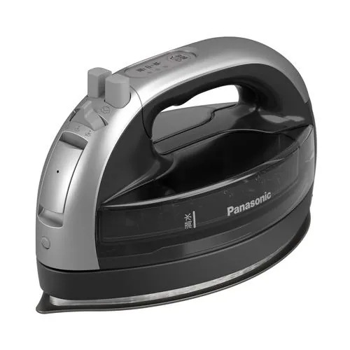 パナソニック NI-WL610-S コードレススチームアイロン グラファイトセラミックWヘッドベース 目詰まり防止 シルバー