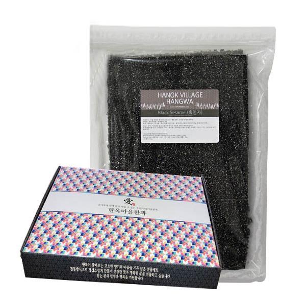 韓屋村韓菓 黒ごまカンジョン 한옥마을한과 흑임자강정