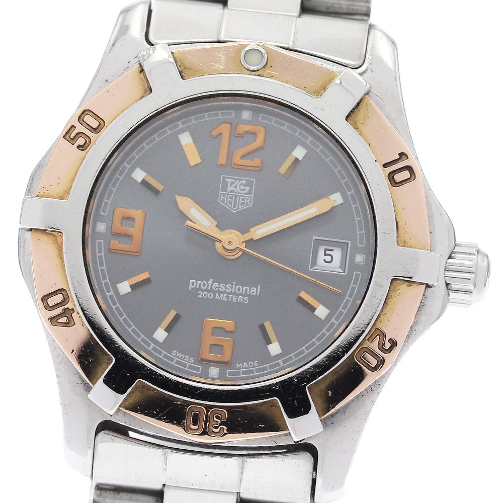 タグホイヤー TAG HEUER WN1351 エクスクルーシブ デイト クォーツ レディース _931834【中古】