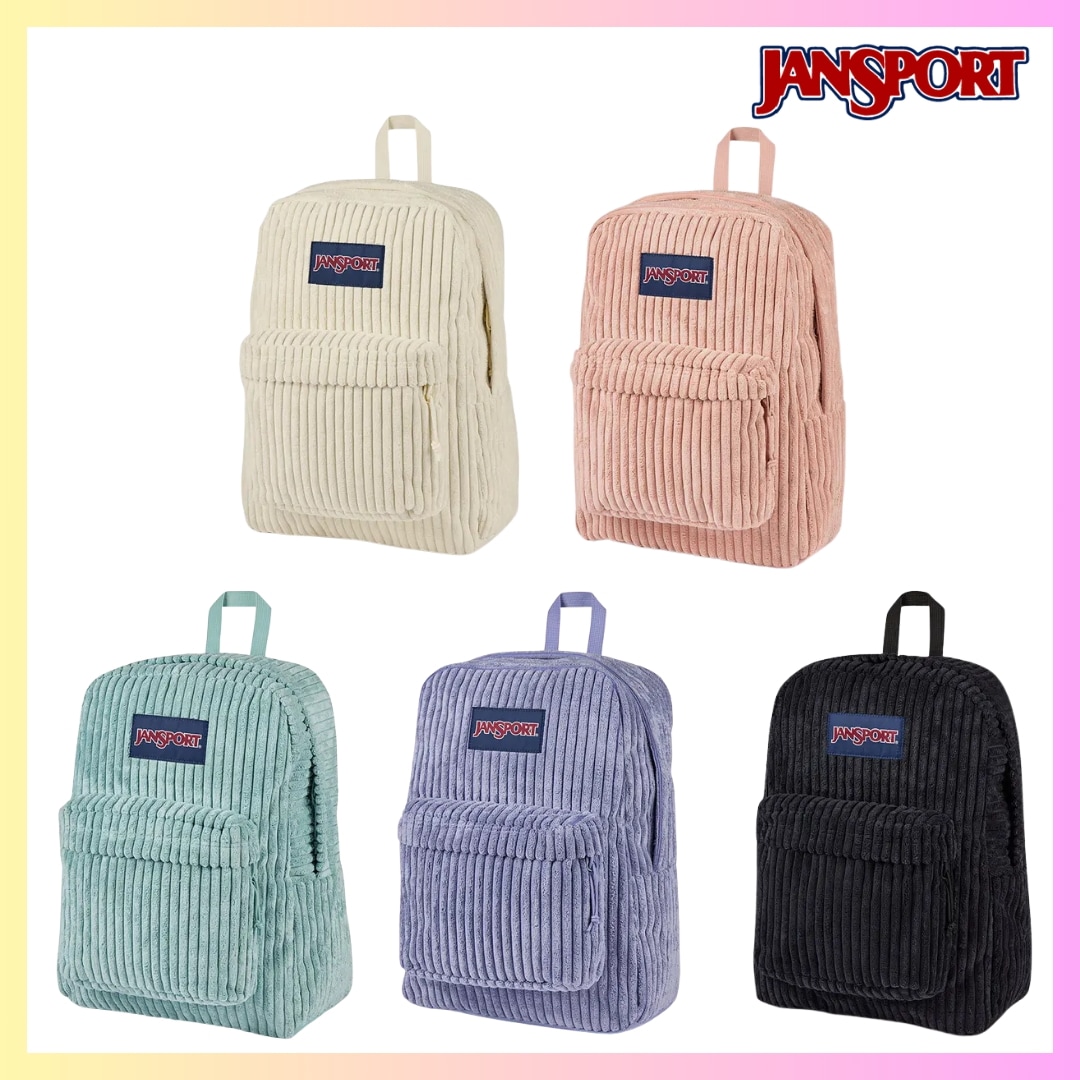 SUPERBREAEK PLUS CORDUROY - 5 COLORS (日本未入荷カラー) バックパック 大容量 ブランド 韓国ファッション + FREE OMAKE 正規品