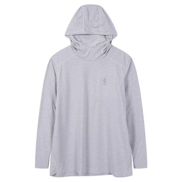 ESSENTIAL クイックドライ長袖フード付きTシャツ_KG