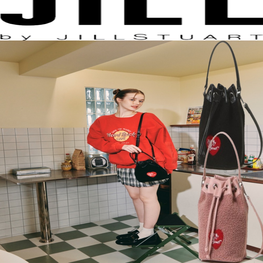 23ss/期間限定セール/クーポン贈呈/JILL BY JILLSTUART/Fleece Bucket バッグ/2種類/韓国限定/韓国ファッション/ミニバック
