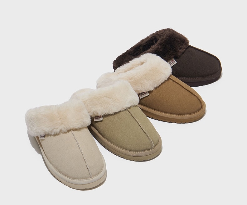 WINTER FUR SLIPPERS/革靴