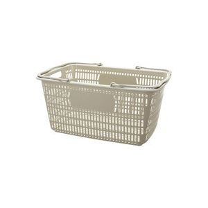 （まとめ）ジョインテックス ショップかご 30L灰 B264J-GY(×20セット)