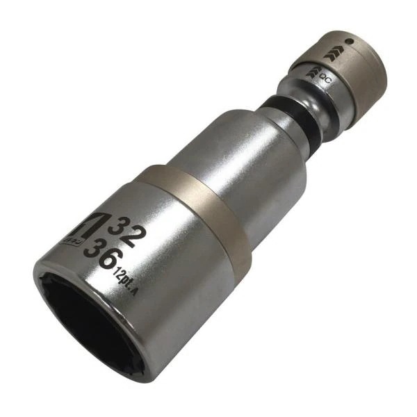 MUSTTOOL QCソケットイン首振12角 IM4W3236IUN12K 先端工具 ドリルアクセサリ ソケットビット