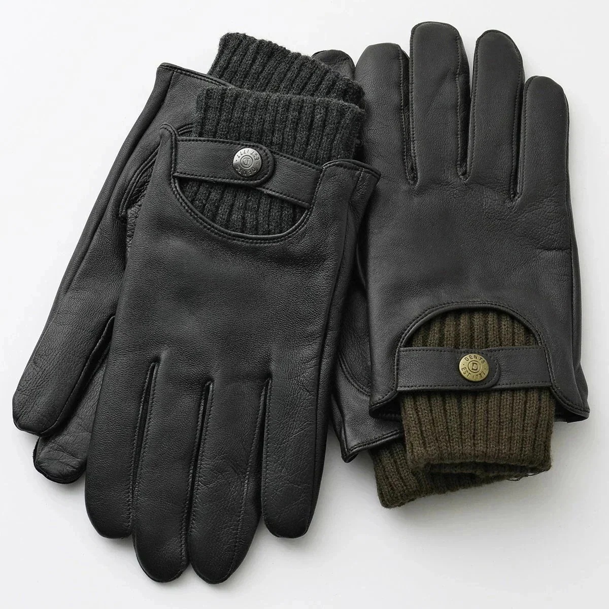 DENTS デンツ 5-9209 Buxton カラー2色 レザー グローブ 手袋 手ぶくろ アームウェア スマートフォン対応 メンズ