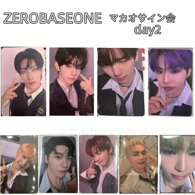 ZEROBASEONE マカオ day2　サイン会　中華　 メンバー選択
