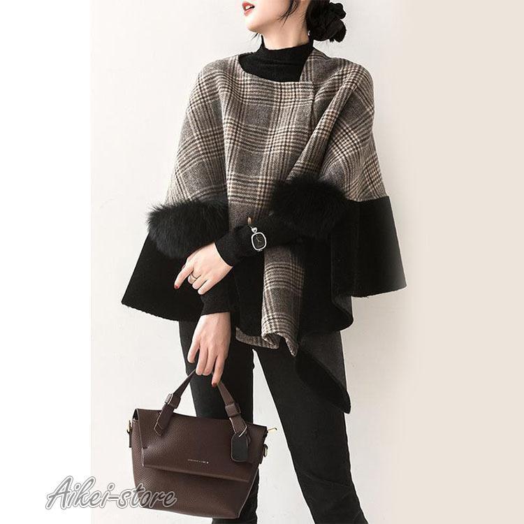 ラシャコート コート ジャケット レデイース 秋冬 40代 チェック ベルト付き 切り替え らしゃ きれいめ 長袖コート大きいサイズ 通勤 着痩せ オシャレ 大人