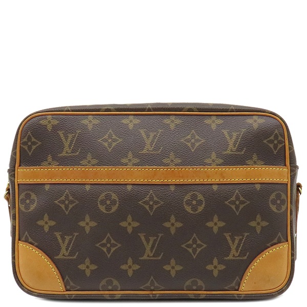 ルイヴィトン LOUIS VUITTON ショルダーバッグ トロカデロ 27 モノグラムキャンバス モノグラム ゴールド金具 茶 斜め掛け M51274 MB0074【中古】