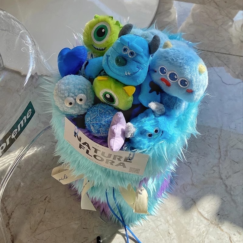 モンスターズユニバーシティ人形漫画人形卒業ブーケ彼氏や彼氏の親友へのバレンタインデーの告白ギフト