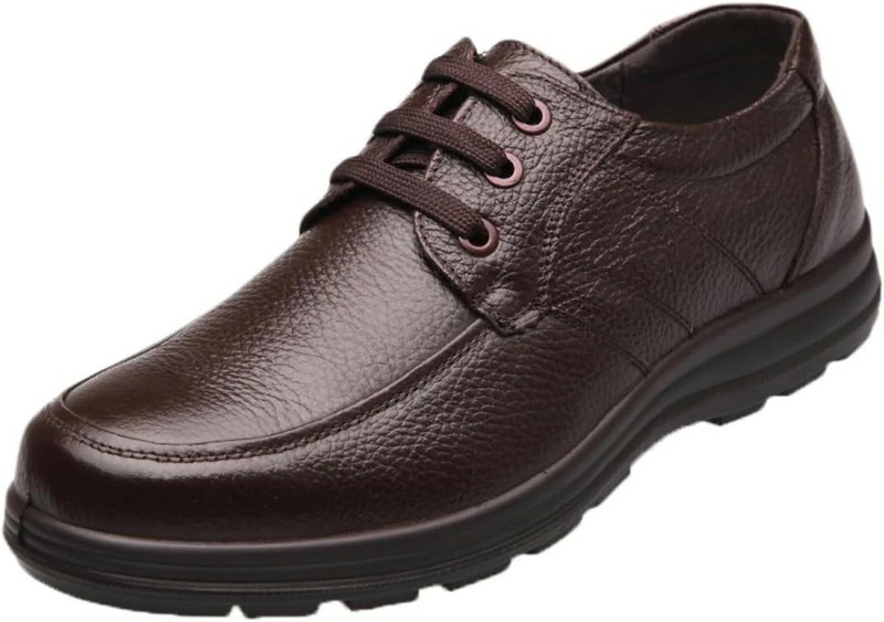 大きいサイズ ビジネスシューズ メンズ ローカット レースアップ 革靴 ラウンドトウ 宴会 紳士靴 外羽根 フラット 冠婚葬祭 カジュアル 靴 防水 通気性 フォーマルシューズ 四季兼用 中年 若者