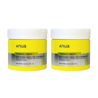 ビタミンシーナイアシントーンアップジャブティパッド, 60ea, 2個