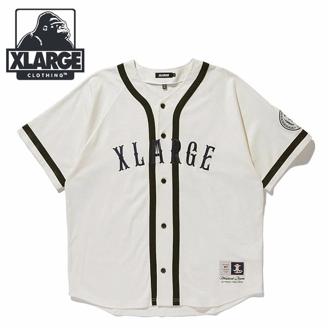 メンズ ベースボール ジャージー [101262013006] トップス 半袖 カジュアルシャツ 白 OFF-WHITE 正規取扱店