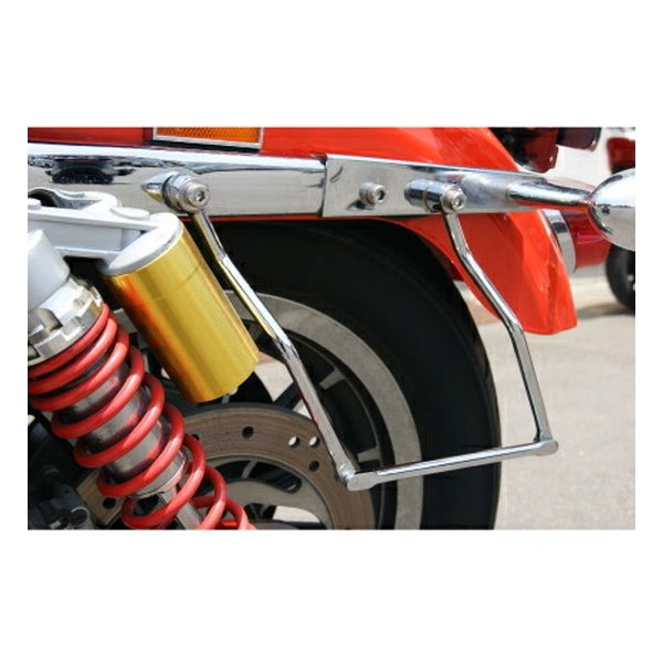 ラリー591 サイドバッグサポート メッキ RY59190