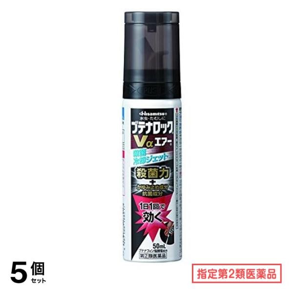 指定第２類医薬品 ブテナロックVαエアー 50mL 5個セット