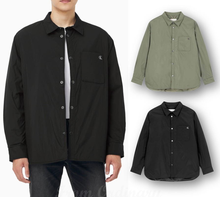 Mens Padded Shirt Jacket (4RD536G)