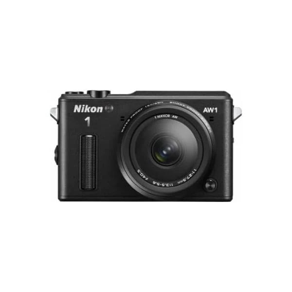 【中古】Nikon ミラーレス一眼カメラ Nikon1 AW1 防水ズームレンズキット ブラック N1AW1LKBK