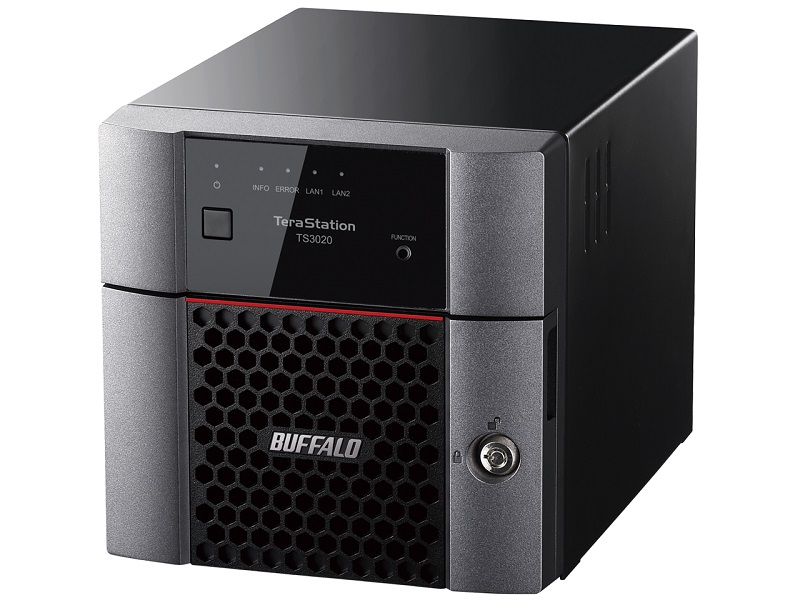 バッファロー TS3220DN0602 TeraStation TS3220DNシリーズ 2ベイデスクトップNAS 6TB