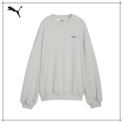 【PUMA】 PUMA X ROSÉ Oversized Crew TR - Flat Light Gray Heather / 633803-10 フラットシューズ 正規品 10,457円
