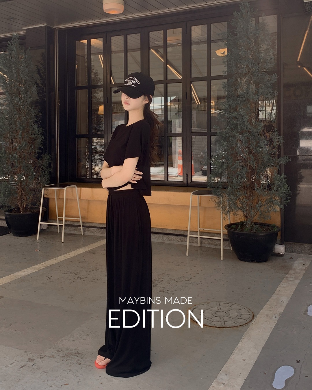 [MADE] エヌ 半袖 Tシャツ&パンツセット韓国ファッション レディース