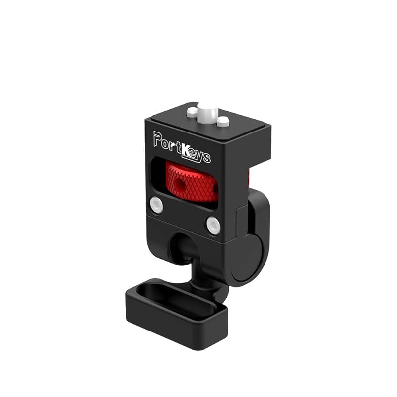 Portkeysモニターホルダーマウント モニターサポート 左右360度回転可能 上下180度調節可能 DSRLリグ DSLR装備