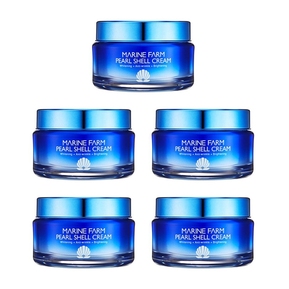 4+1 真珠 貝殻 パールシェルクリーム 50ml 韓国スキンケアフェイシャル化粧品 海で見つけた肌の解決策 保湿