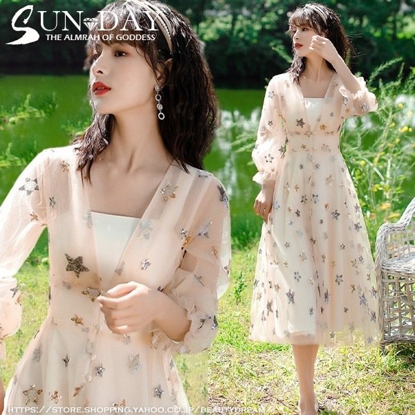 新品パーティードレス ワンピース 花嫁ドレス ウェディングドレス 花嫁二次会 演奏会 パーティードレ